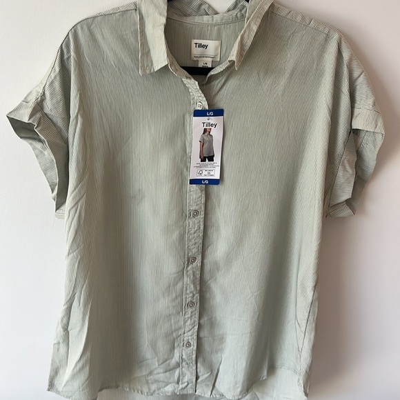 Tilley Women's Short Sleeve Tencel Shirt - Picture 7 of 10